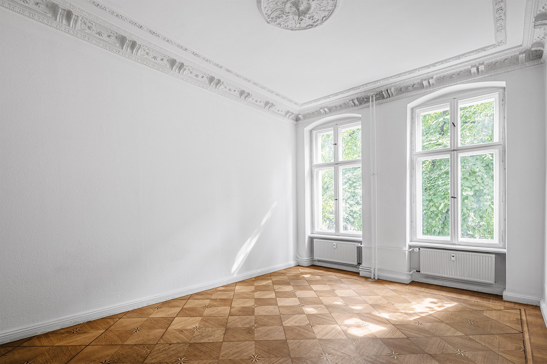 Ausgangsaufnahme: Wohnzimmer